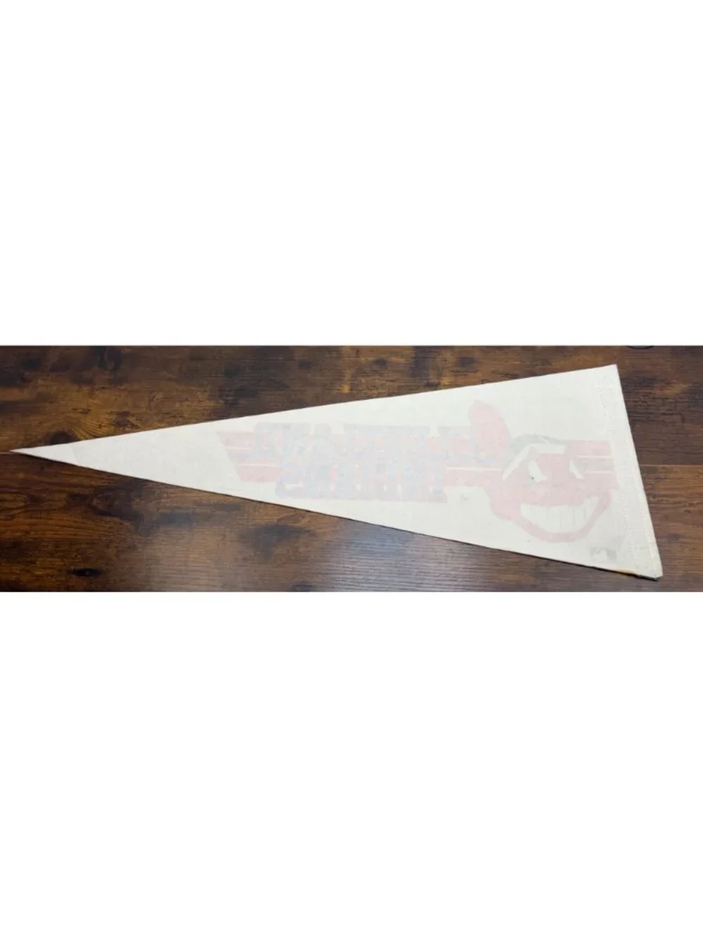 Cleveland Indians Vintage MLB Licensed Pennant With Chief Wahoo Logo 30 inches